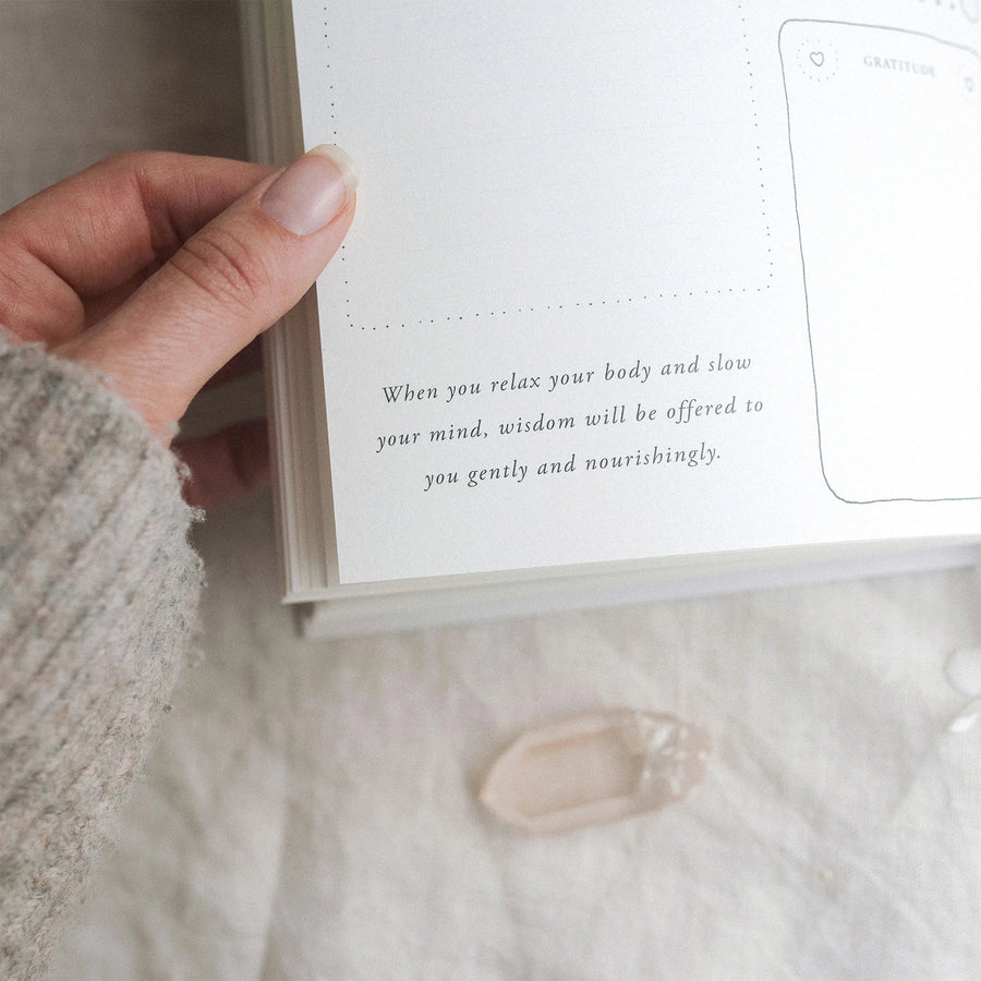 'A Year of Coming Home' Guided Self-Love Journal - Love & Light