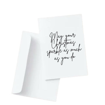 May your Christmas sparkle as much as you do