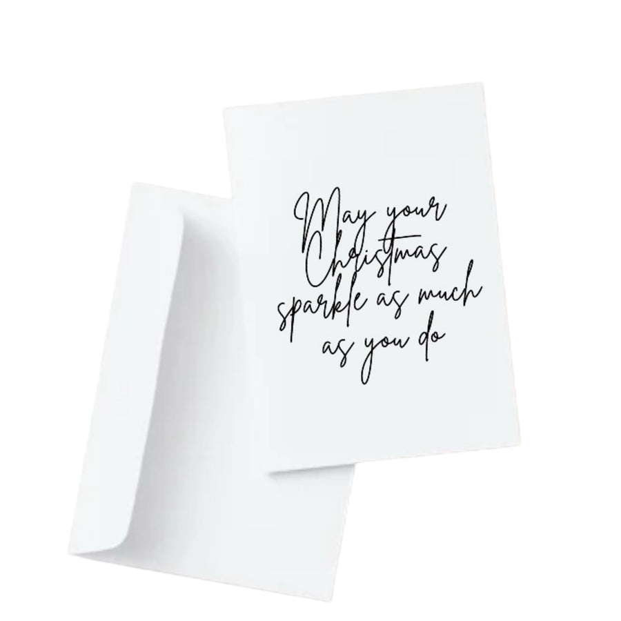 May your Christmas sparkle as much as you do