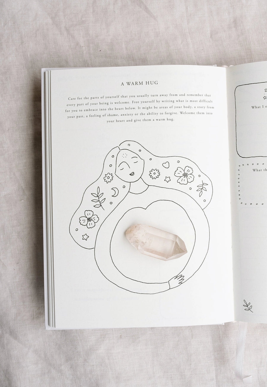 'A Year of Coming Home' Guided Self-Love Journal - Love & Light