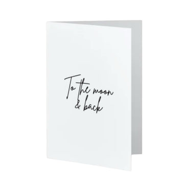 To the moon & back