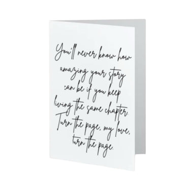 Turn the page