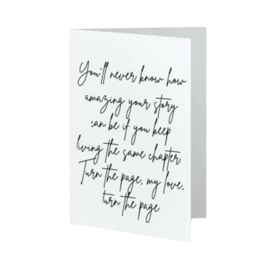 Turn the page