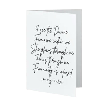 Divine Feminine Affirmation