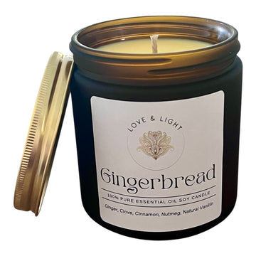 Gingerbread Candle - Love & Light
