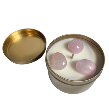 Pure Essential Oil Crystal Candles - Love & Light