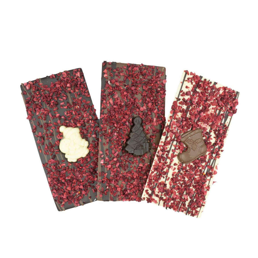 MALENY CHOCOLATE CO. Raspberry Smash - Christmas 115g - Love & Light