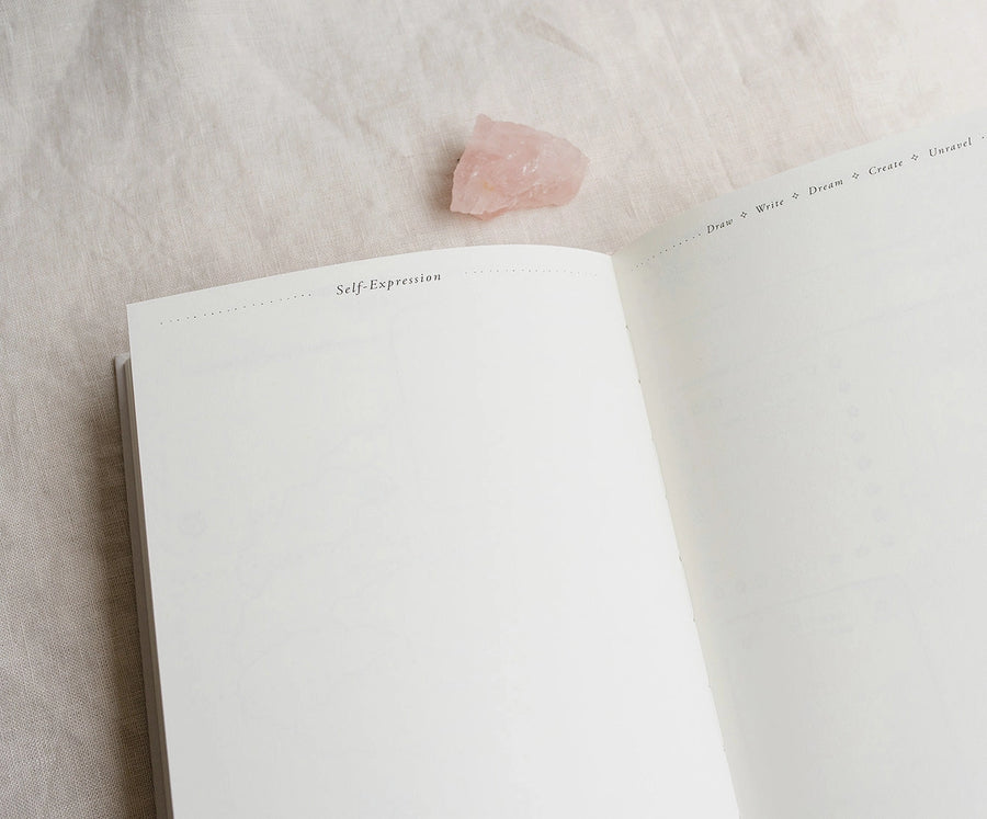 'A Year of Coming Home' Guided Self-Love Journal - Love & Light