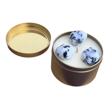 100% Pure Essential Oil Crystal Soy Candles - Love & Light