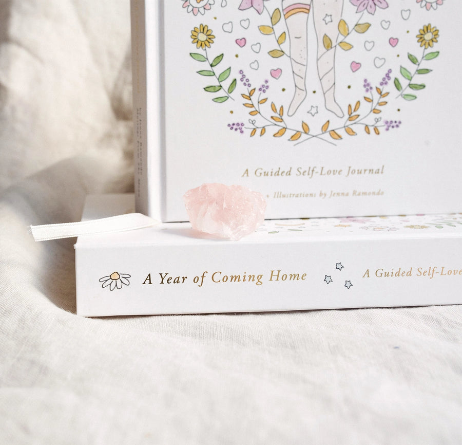'A Year of Coming Home' Guided Self-Love Journal - Love & Light