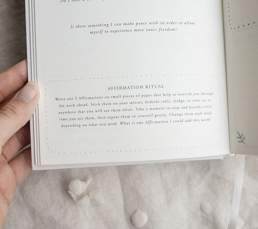 'A Year of Coming Home' Guided Self-Love Journal - Love & Light