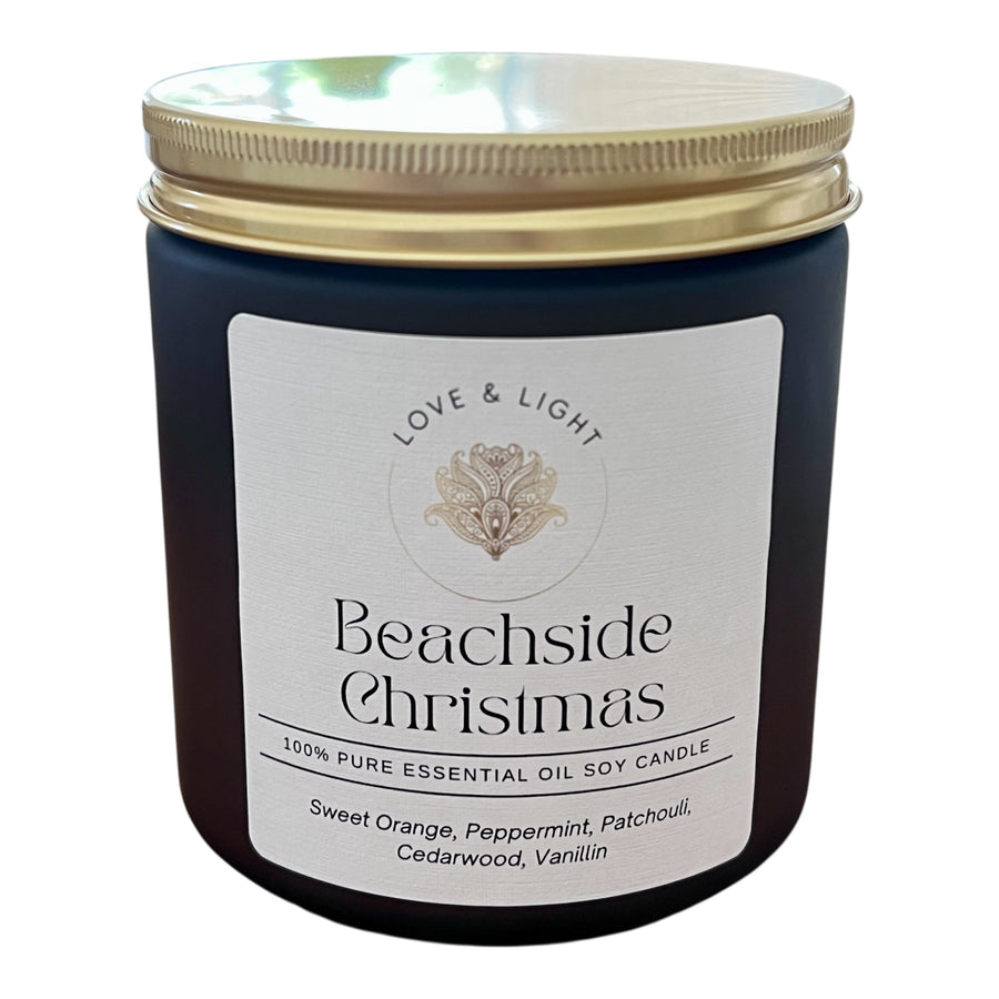 Beachside Christmas Candle - Love & Light