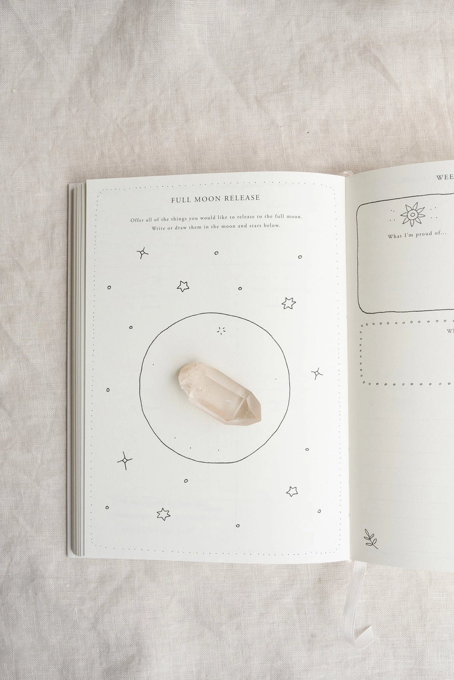 'A Year of Coming Home' Guided Self-Love Journal - Love & Light