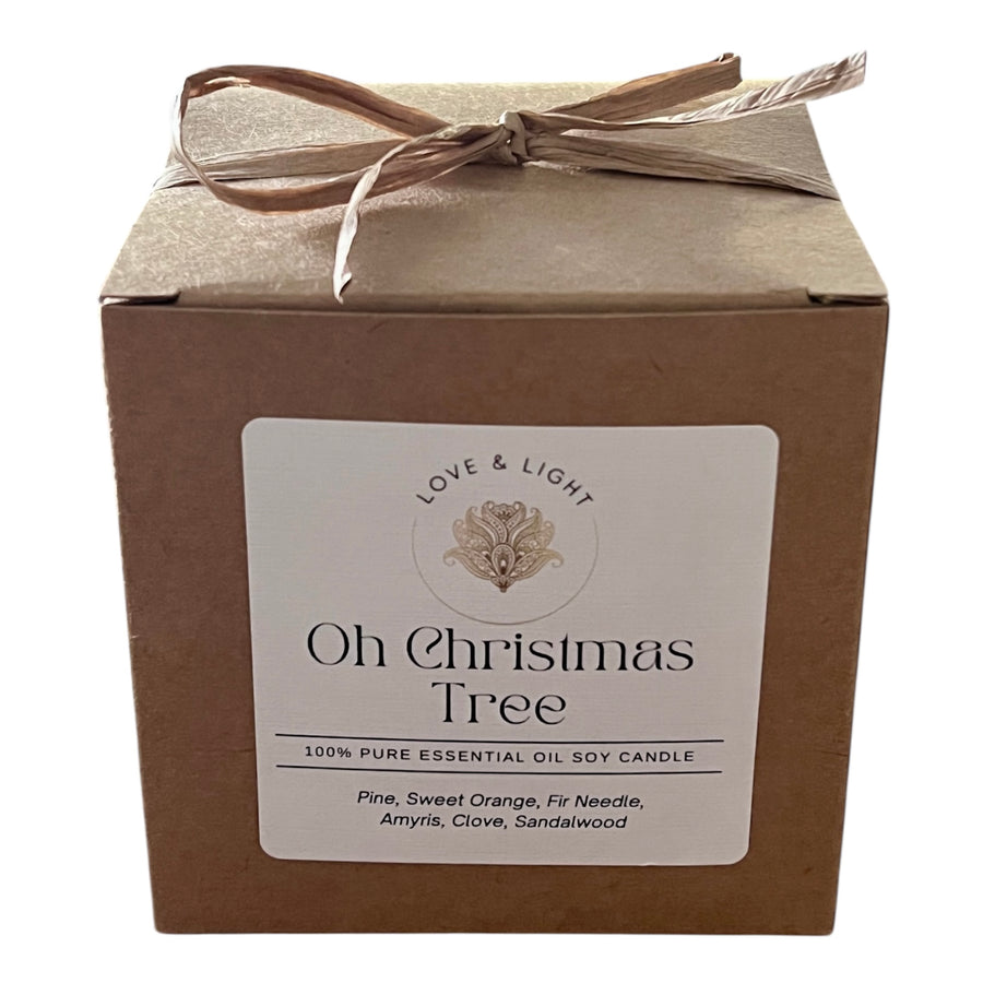 Oh Christmas Tree Candle - Love & Light