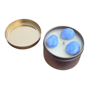 100% Pure Essential Oil Crystal Soy Candles - Love & Light