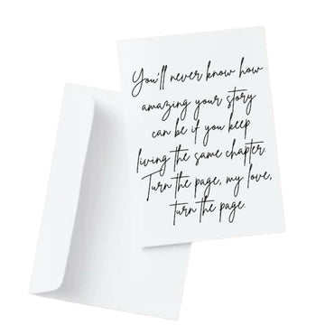 Turn the page