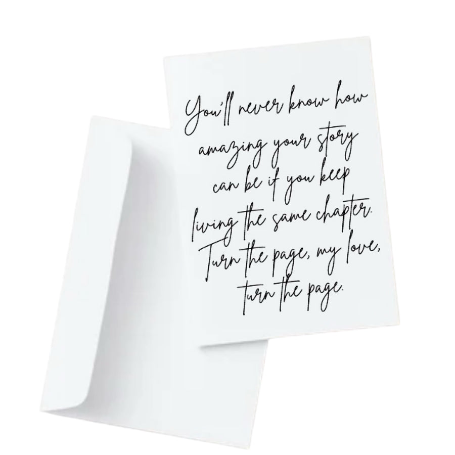 Turn the page