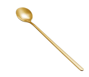 Gold Long Handled Teaspoon - Love & Light