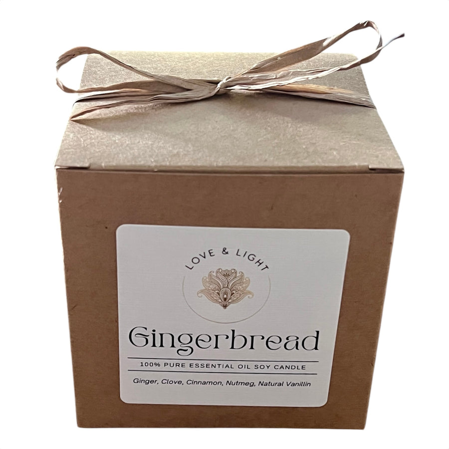 Gingerbread Candle - Love & Light