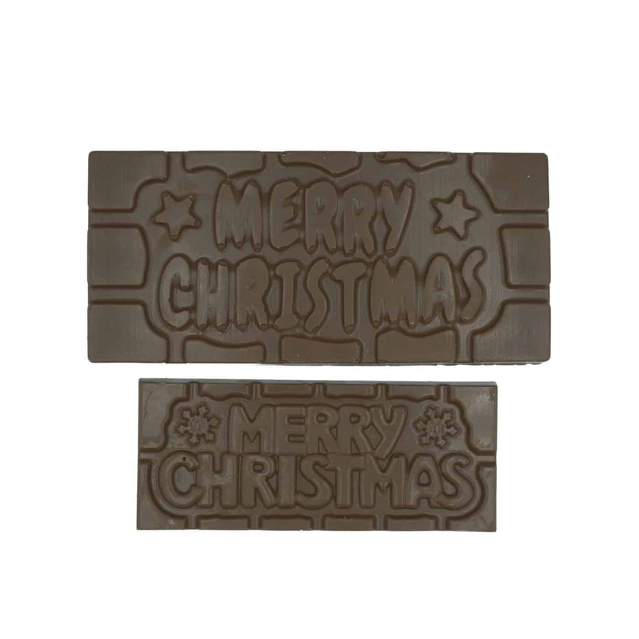 MALENY CHOCOLATE CO.  Merry Christmas Block 100g/40g - Love & Light