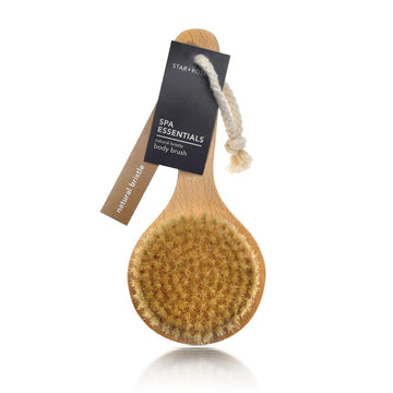 Star + Rose Natural Bristle Body Brush - Love & Light