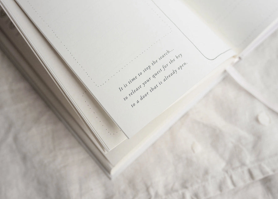 'A Year of Coming Home' Guided Self-Love Journal - Love & Light