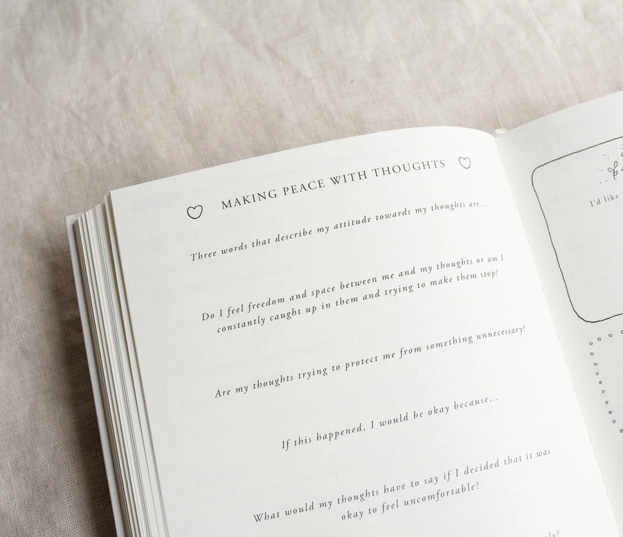 'A Year of Coming Home' Guided Self-Love Journal - Love & Light