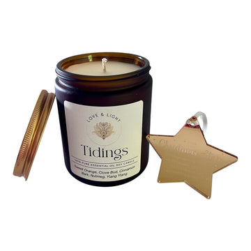 Candle & Star Ornament - Teacher Gift Set - Love & Light