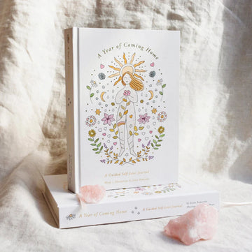 'A Year of Coming Home' Guided Self-Love Journal - Love & Light
