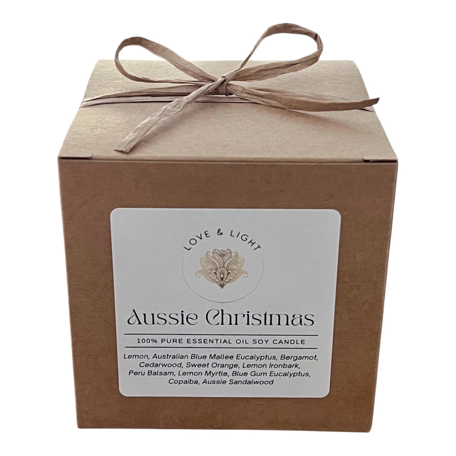 Aussie Christmas Candle - Love & Light