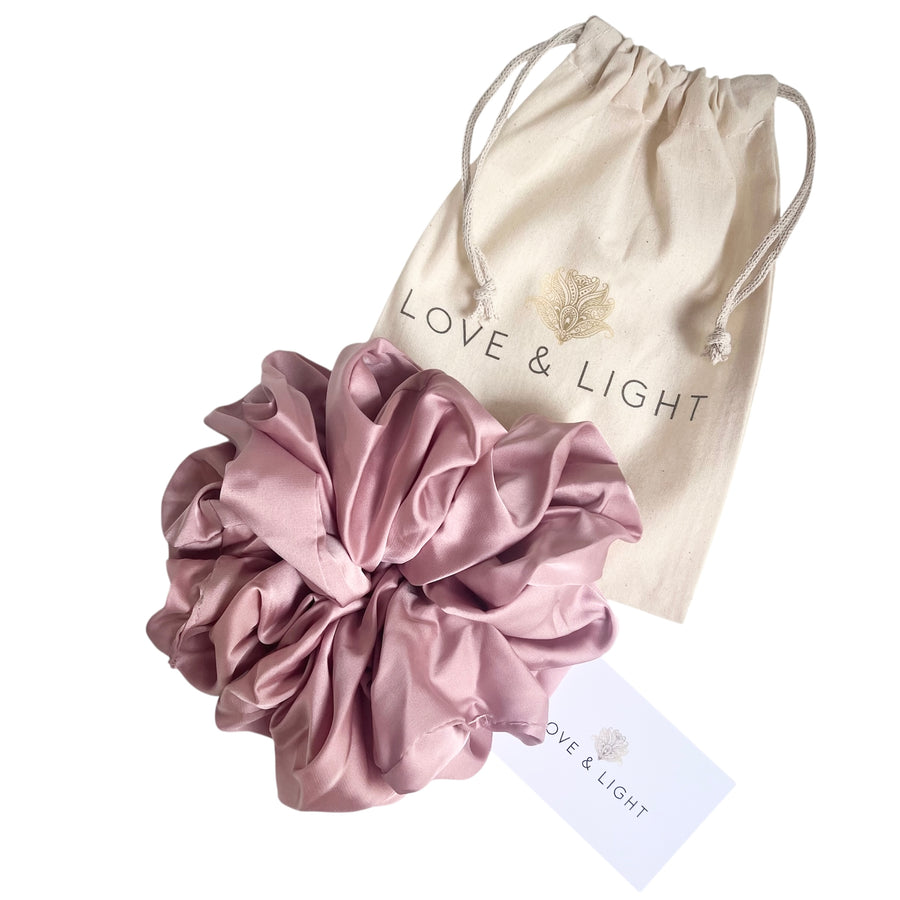 Luxe Oversized Scrunchie - Love & Light