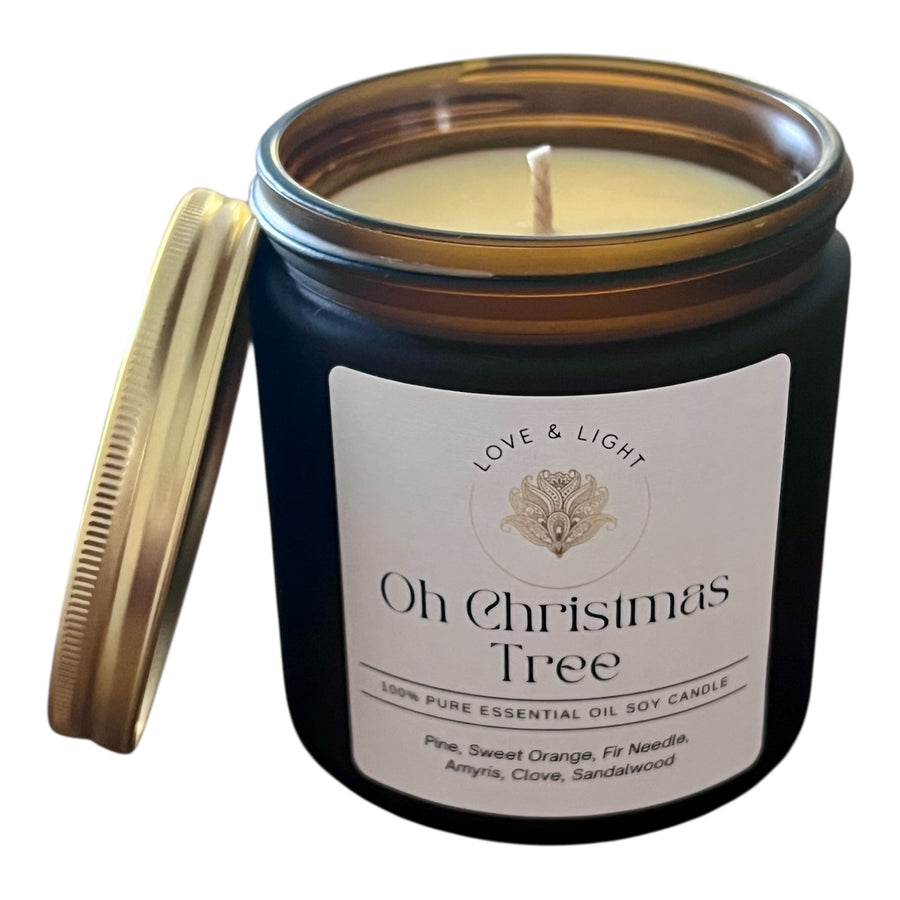 Oh Christmas Tree Candle - Love & Light