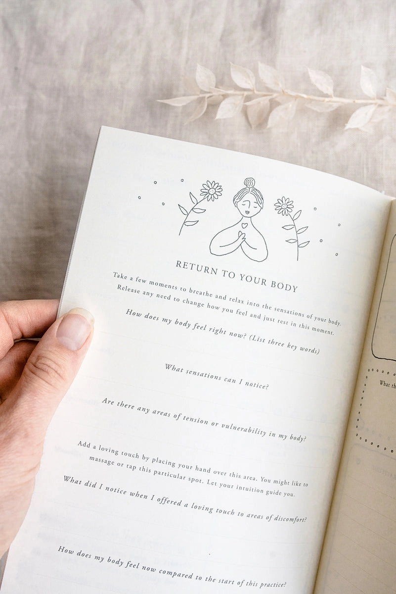 'A Year of Coming Home' Guided Self-Love Journal - Love & Light