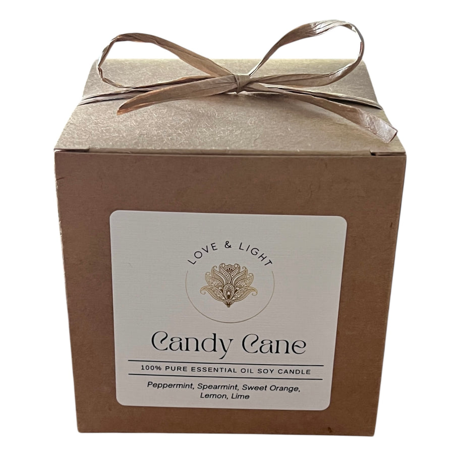 Candy Cane Candle - Love & Light