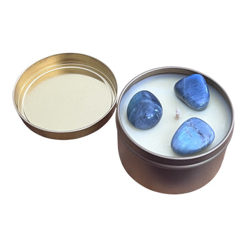 100% Pure Essential Oil Crystal Soy Candles - Love & Light