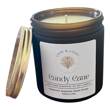 Candy Cane Candle - Love & Light