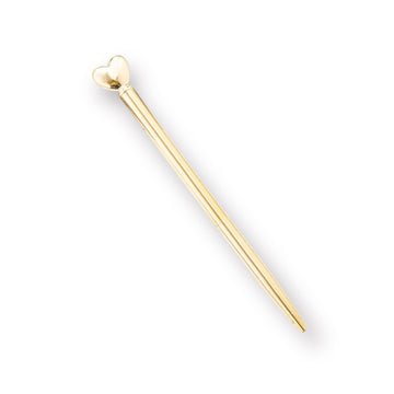 Gold Heart Ballpoint Pen - Love & Light